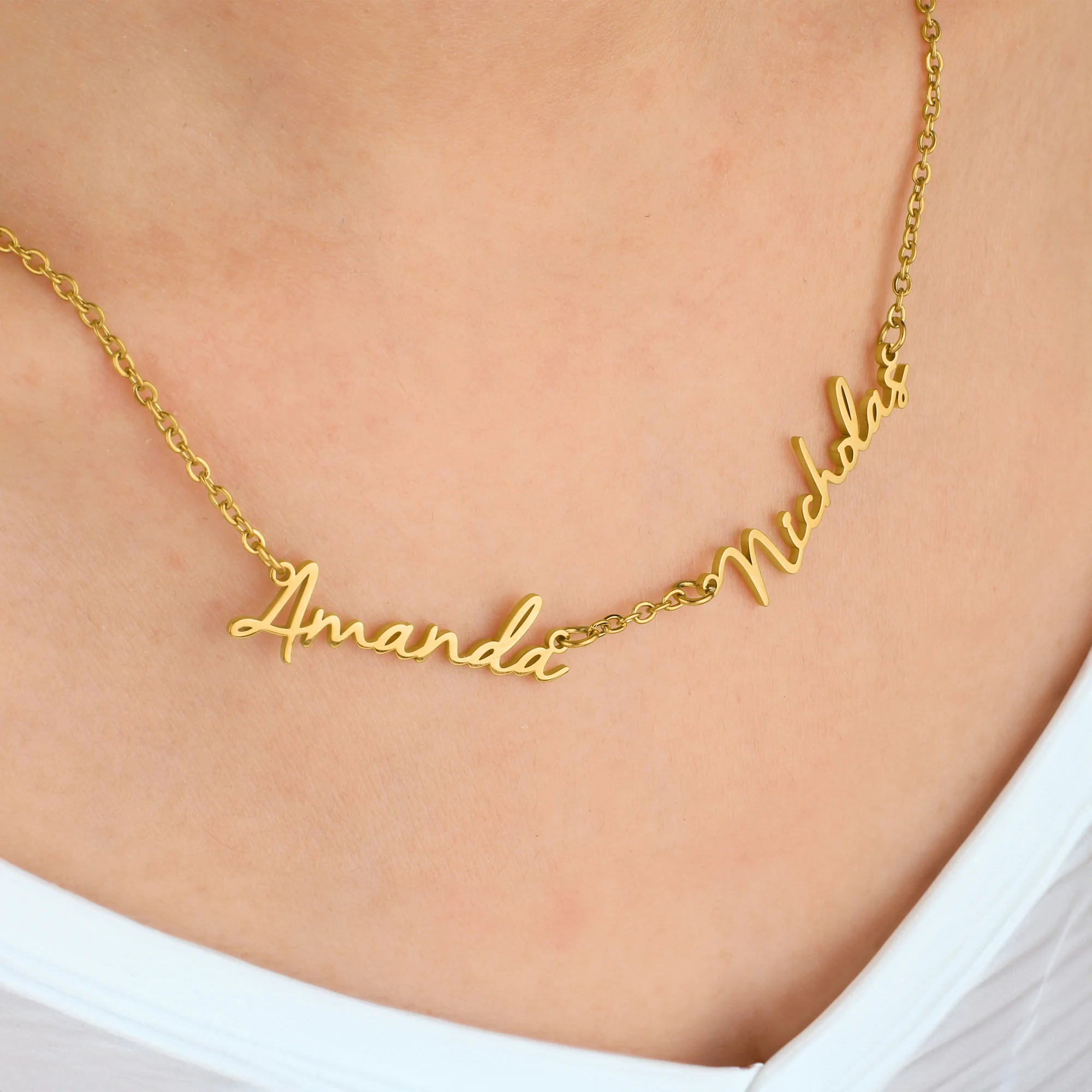 Fairy Multiple Name Necklace | Add Up to 4 Names - Image 3