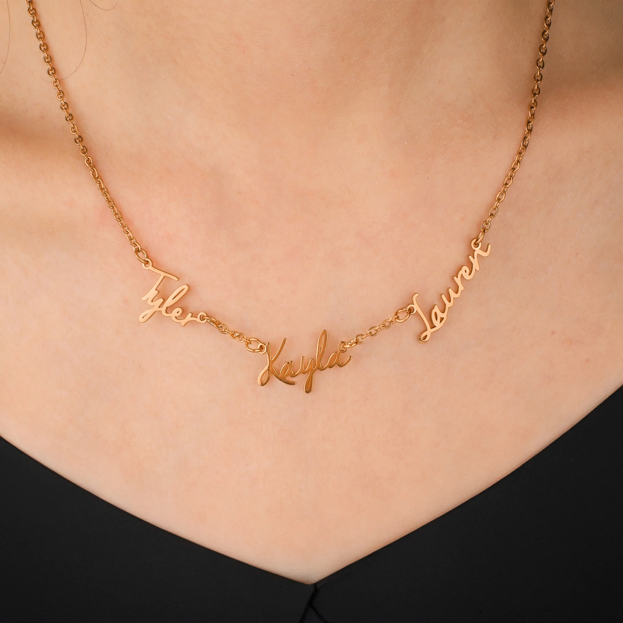 Fairy Multiple Name Necklace | Add Up to 4 Names - Image 74