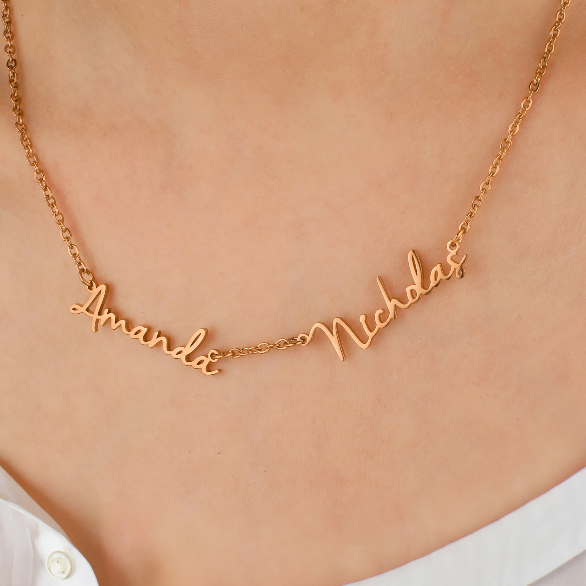 Fairy Multiple Name Necklace | Add Up to 4 Names - Image 76