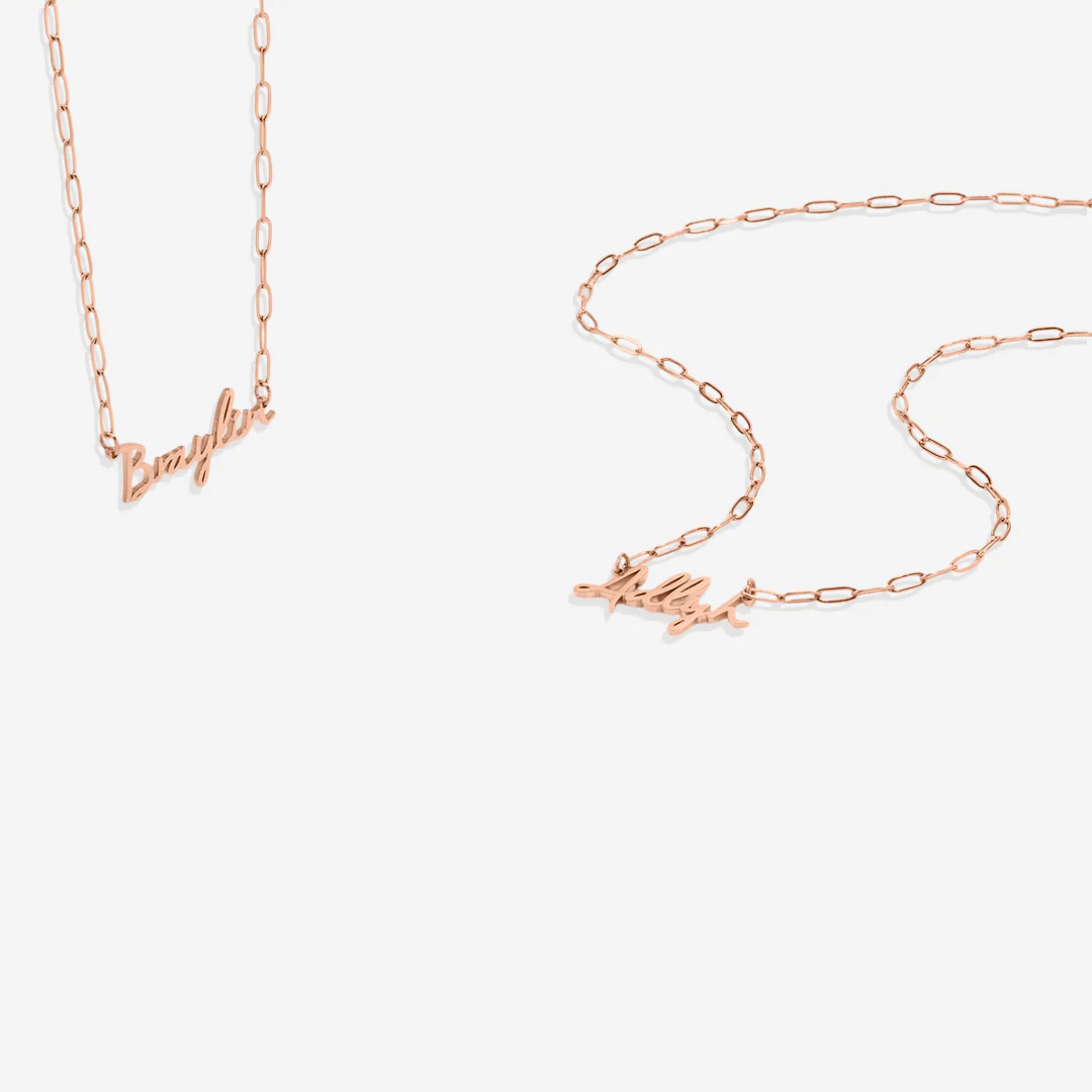 Fairy Name Necklace with Box Chain - Image 71