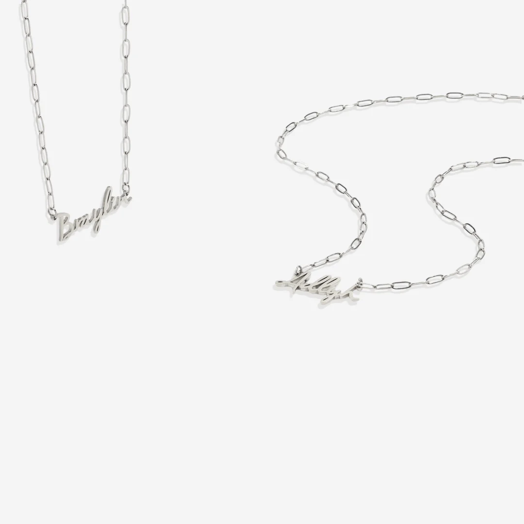 Fairy Name Necklace with Box Chain - Image 72