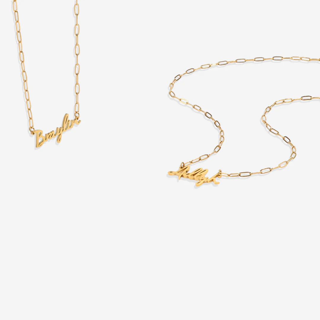 Fairy Name Necklace with Box Chain - Image 73