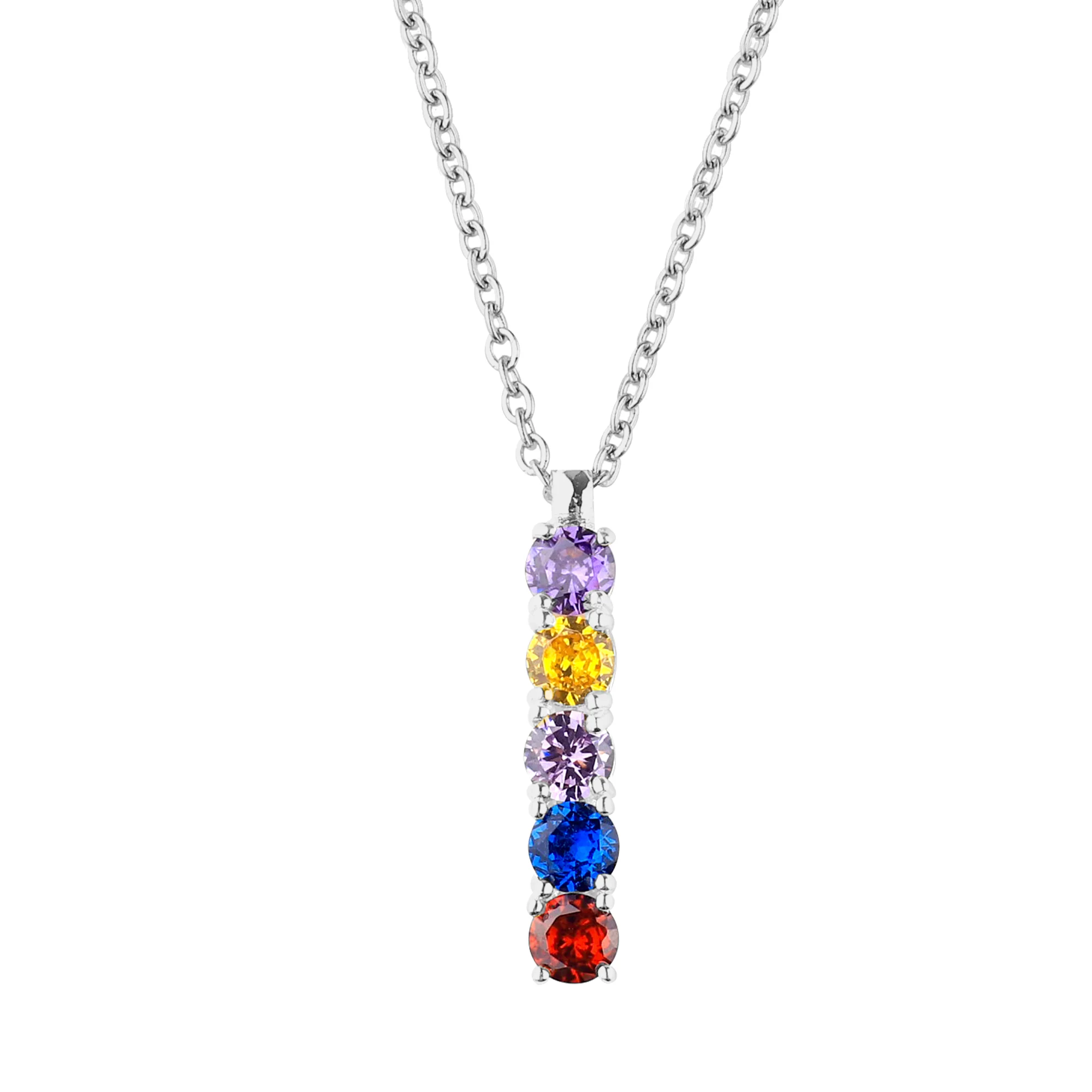 Family Birthstone Necklace - Image 16