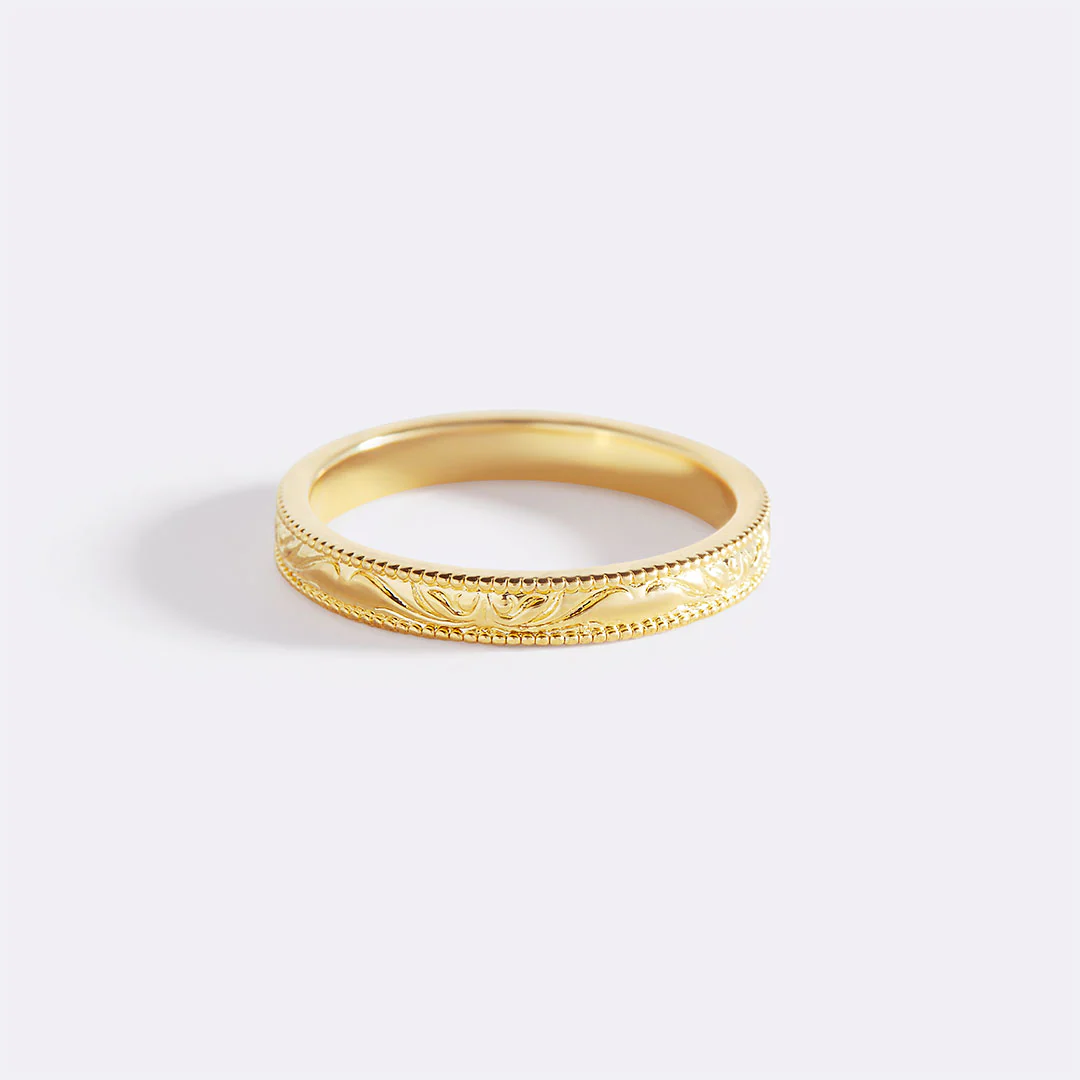 Filigree Stacking Ring - Image 2