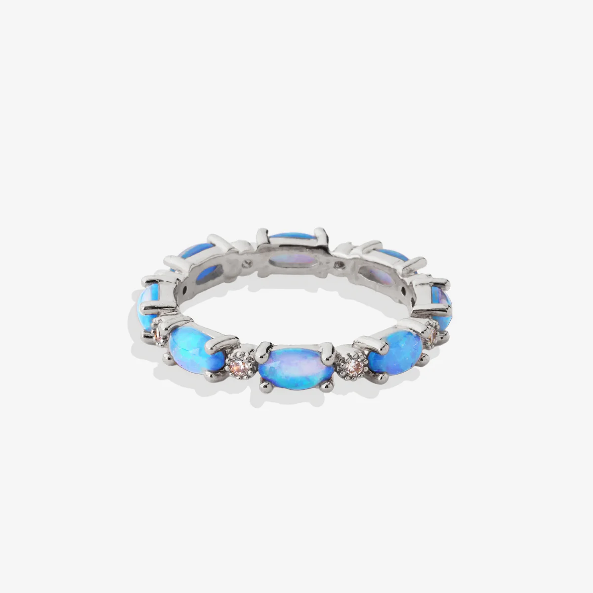 Eternity Fire Opal Ring - Image 37