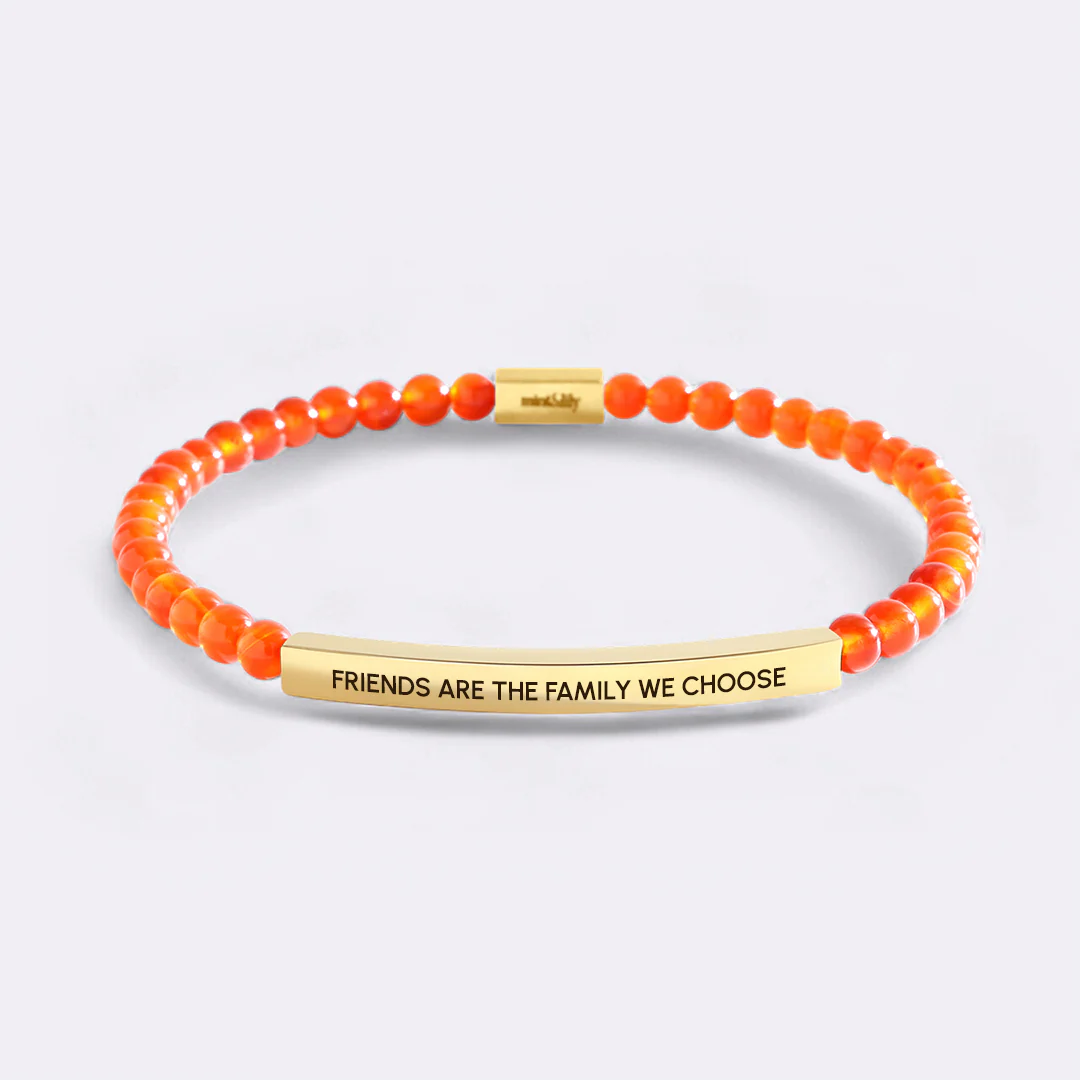 Friends Are The Family We Choose Beaded Inspire Bracelet - Image 14