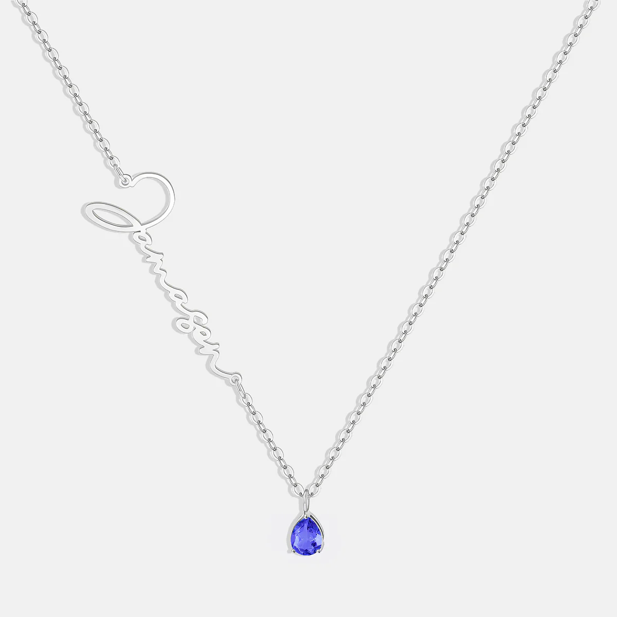Handmade Birthstone Name Necklace - Image 112