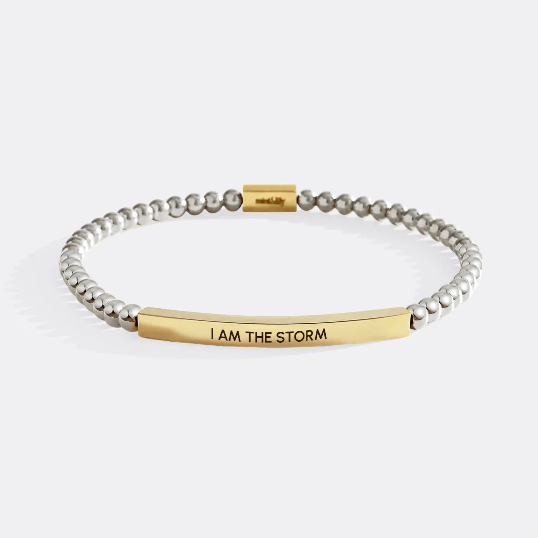 I Am The Storm Beaded Inspire Bracelet - Image 8