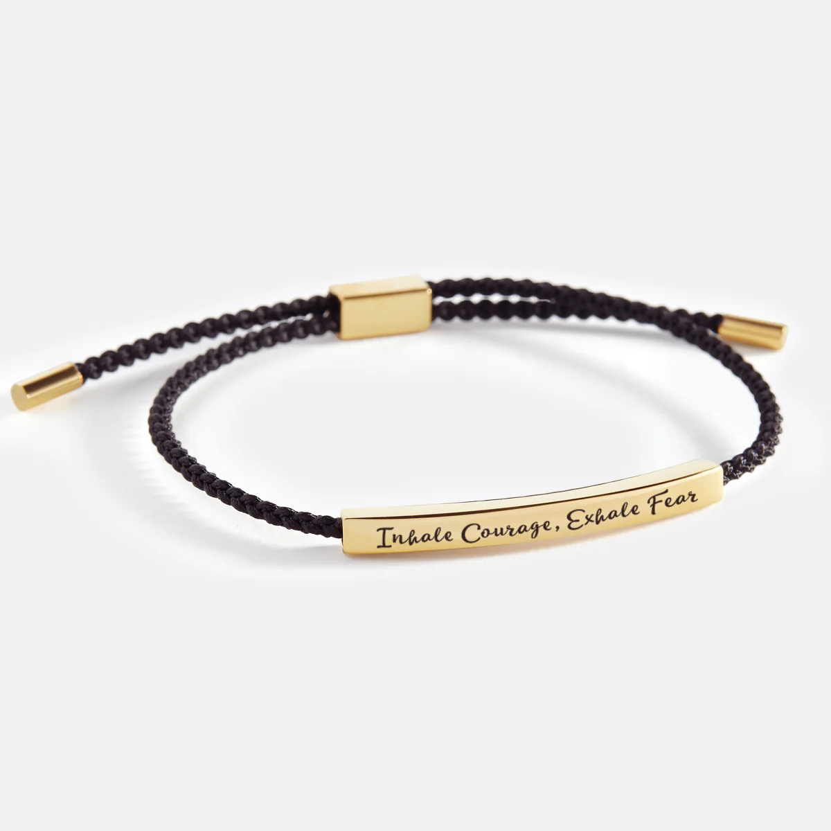 Inhale Courage, Exhale Fear Inspire Bracelet - Image 2