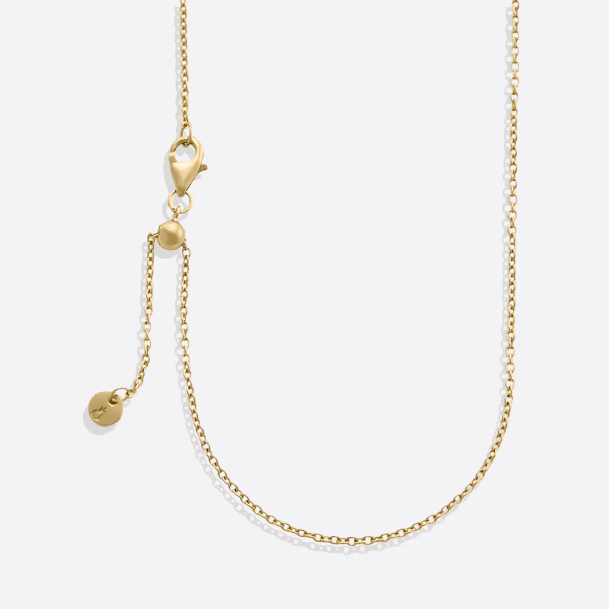 Italian Milano Sterling Silver Adjustable Chain Necklace - Image 4