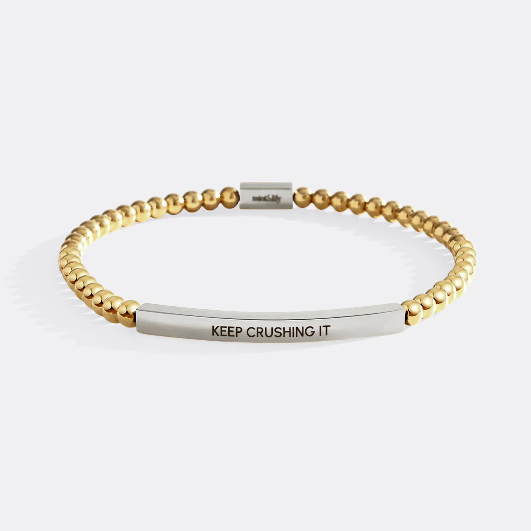 Keep Crushing It Beaded Inspire Bracelet - Image 8