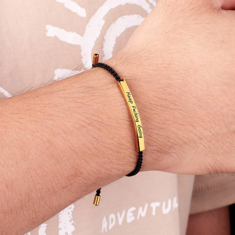 Keep Fcking Going Inspire Bracelet - Image 5
