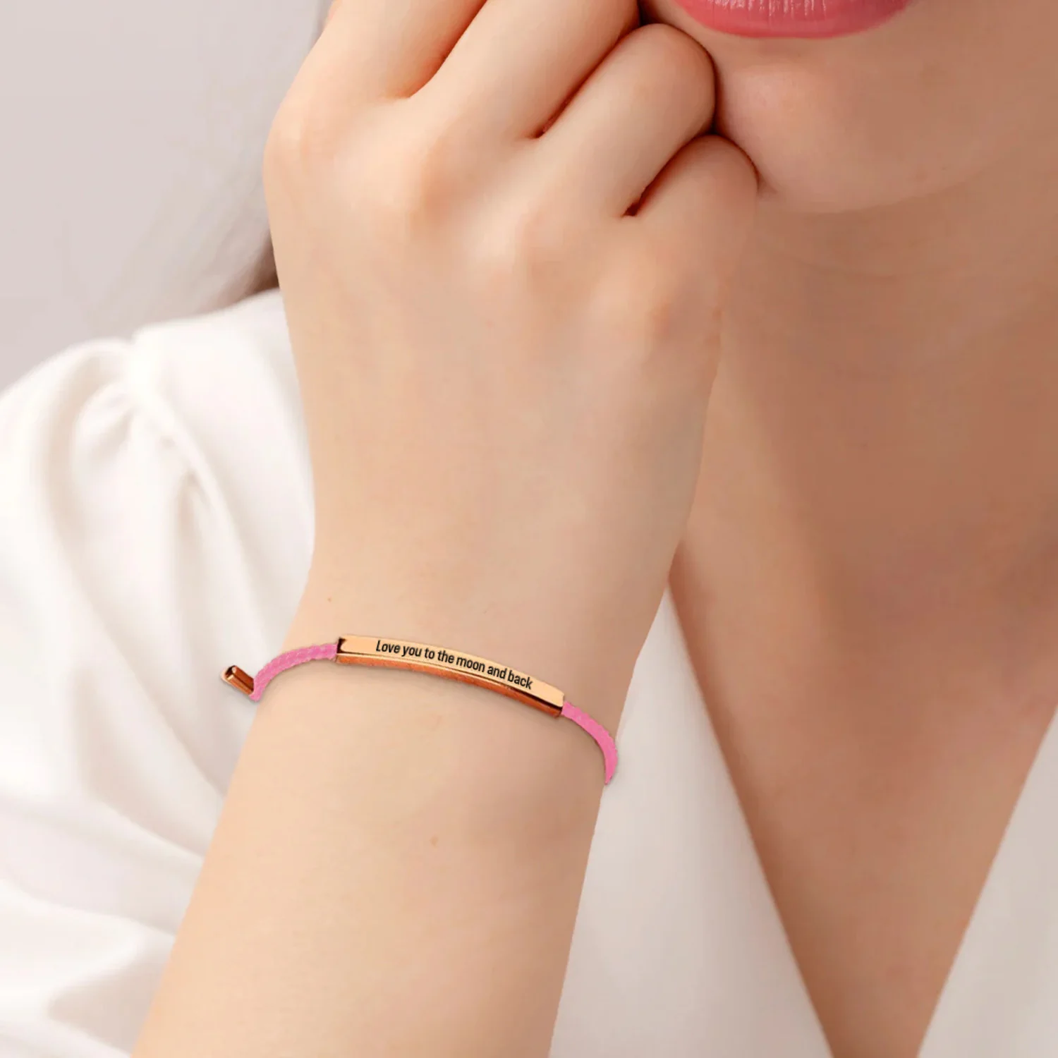 Love you to the moon and back Inspire Bracelet - Image 12