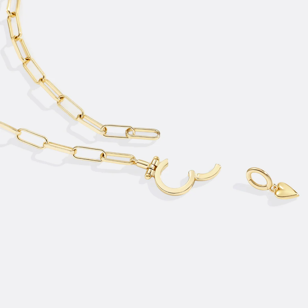Minimalist Heart Charm - Image 6