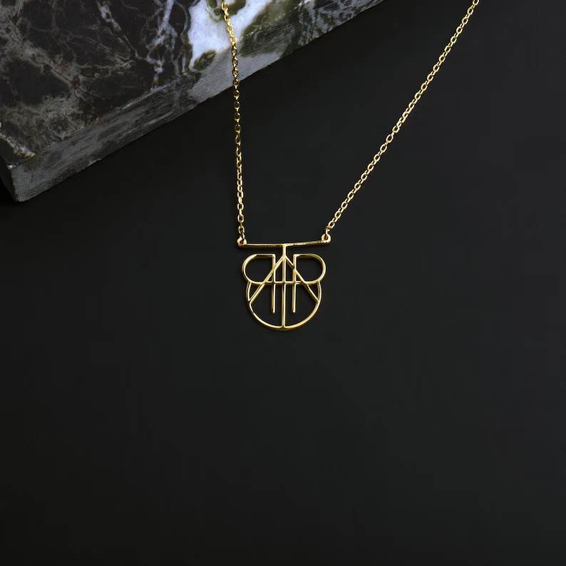 Minimalist Monogram Name Necklace - Image 12
