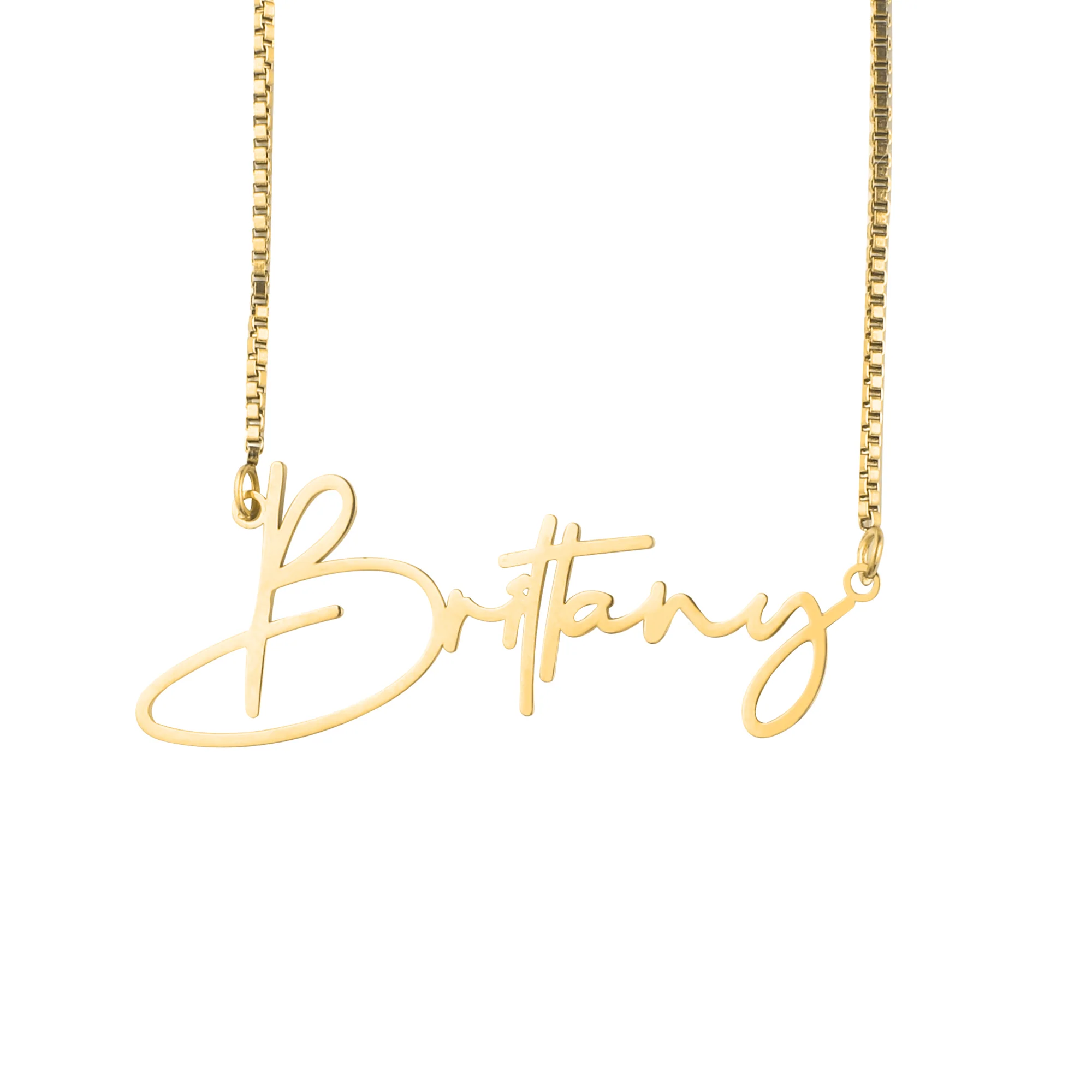 Modern Name Necklace - Image 4