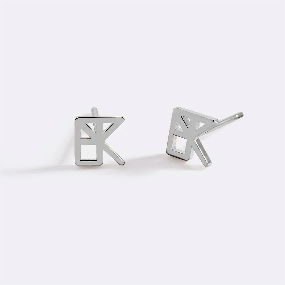 Monogram Name Earrings - Image 50