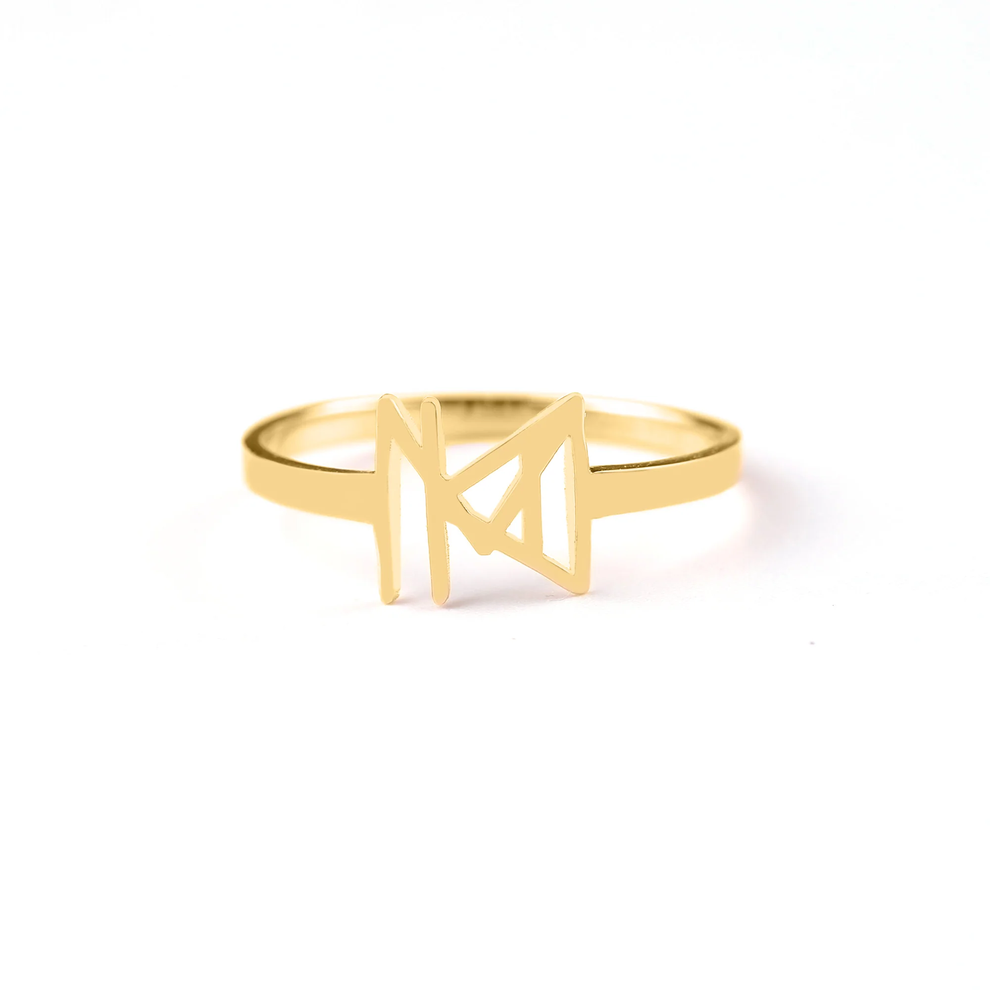 Monogram Name Ring - Image 11