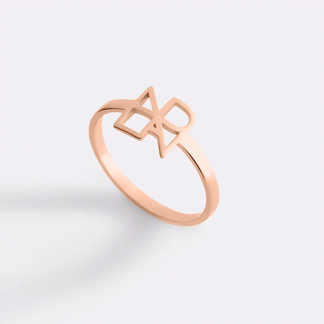 Monogram Name Ring - Image 46