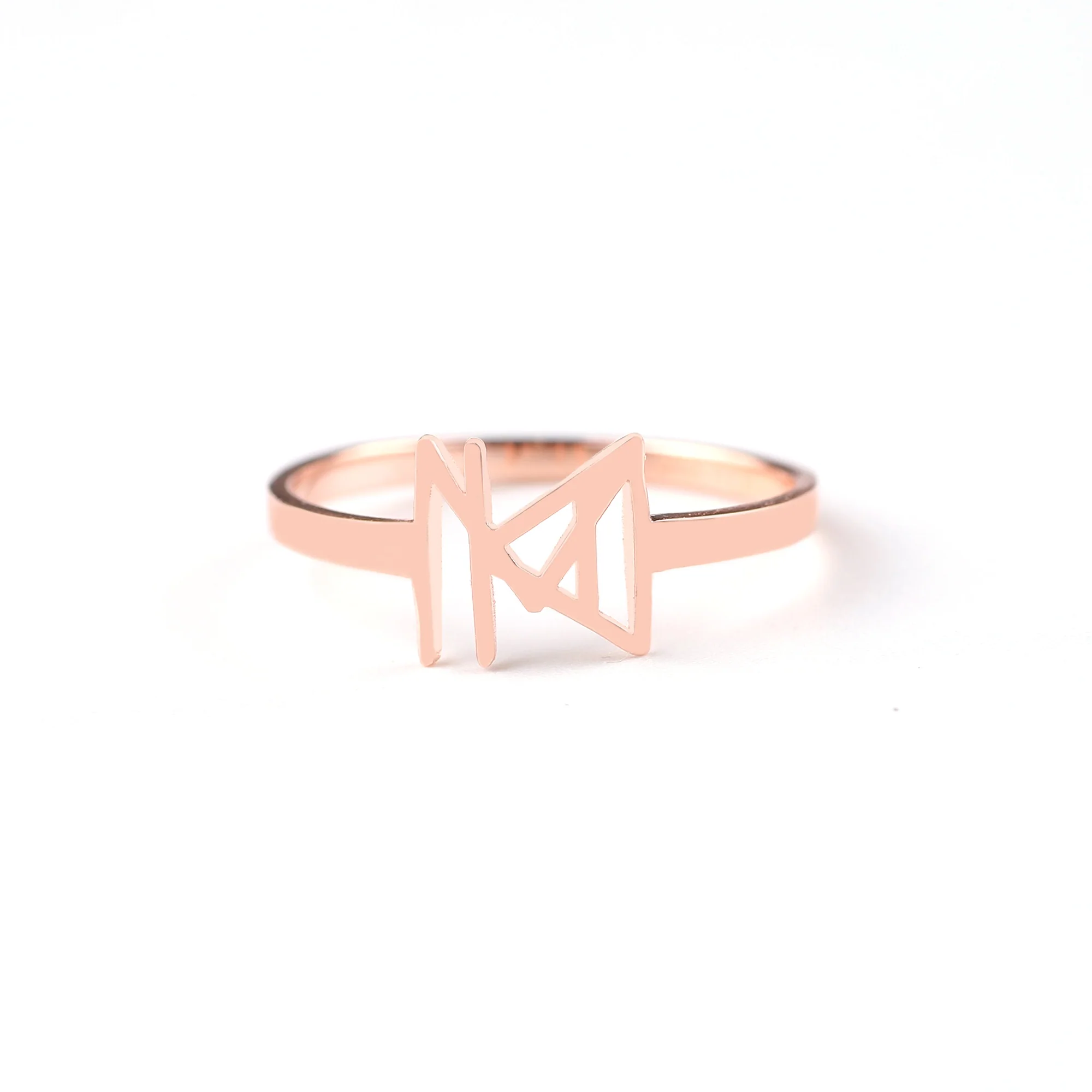 Monogram Name Ring - Image 7