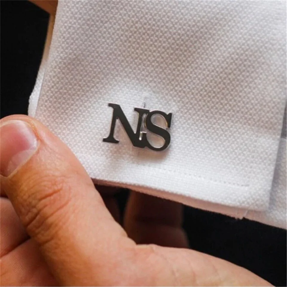 Monogrammed Cufflinks with Initials - Image 17