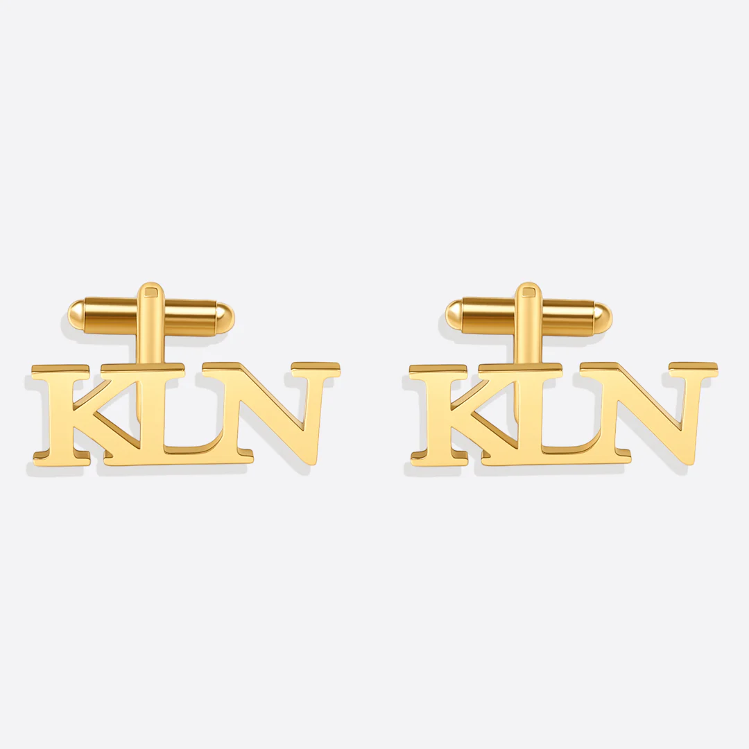 Monogrammed Cufflinks with Initials - Image 51