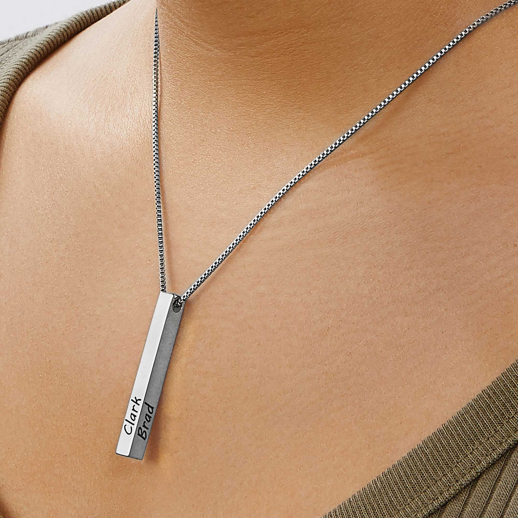 Muse Pillar Bar Necklace - Image 38