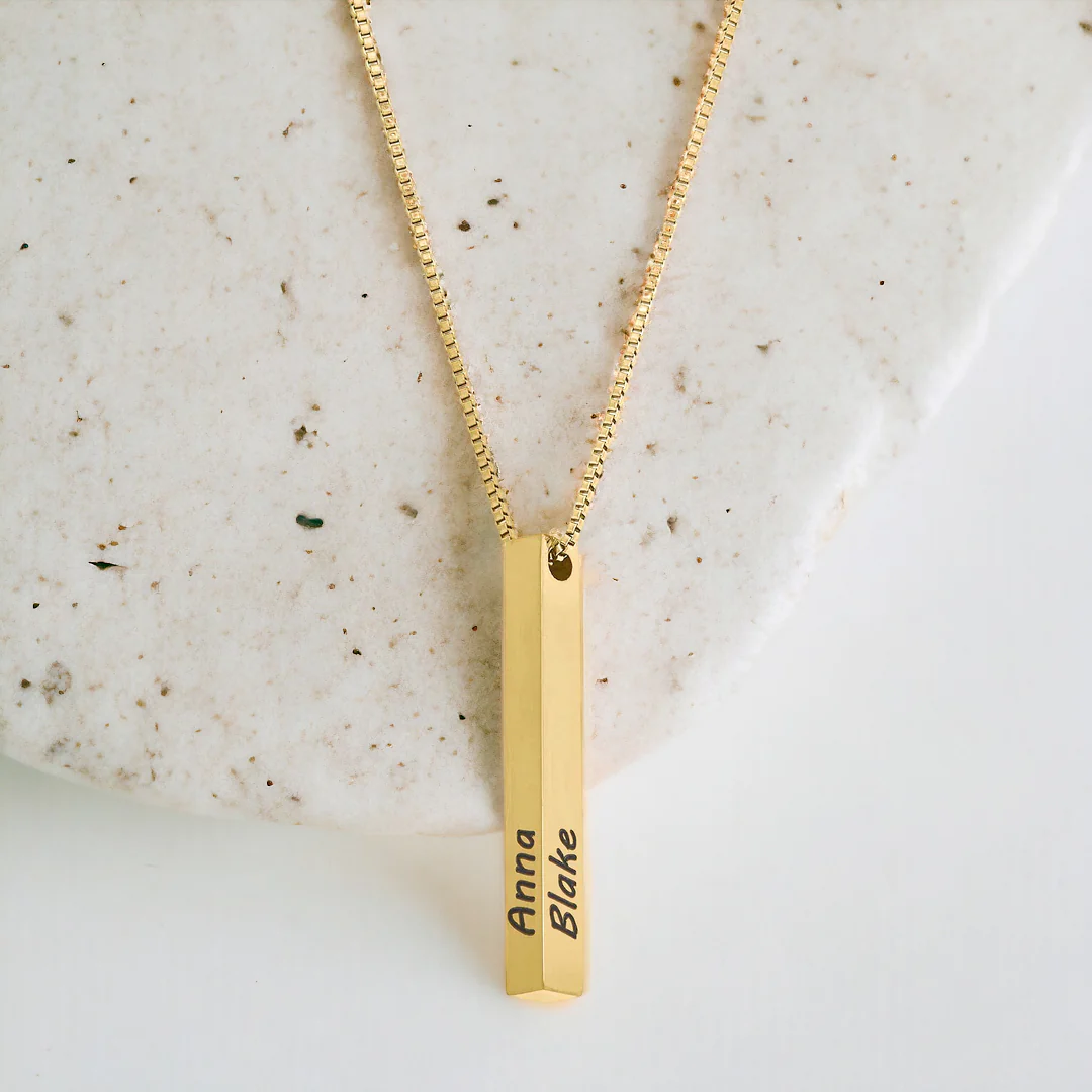 Muse Pillar Bar Necklace - Image 40