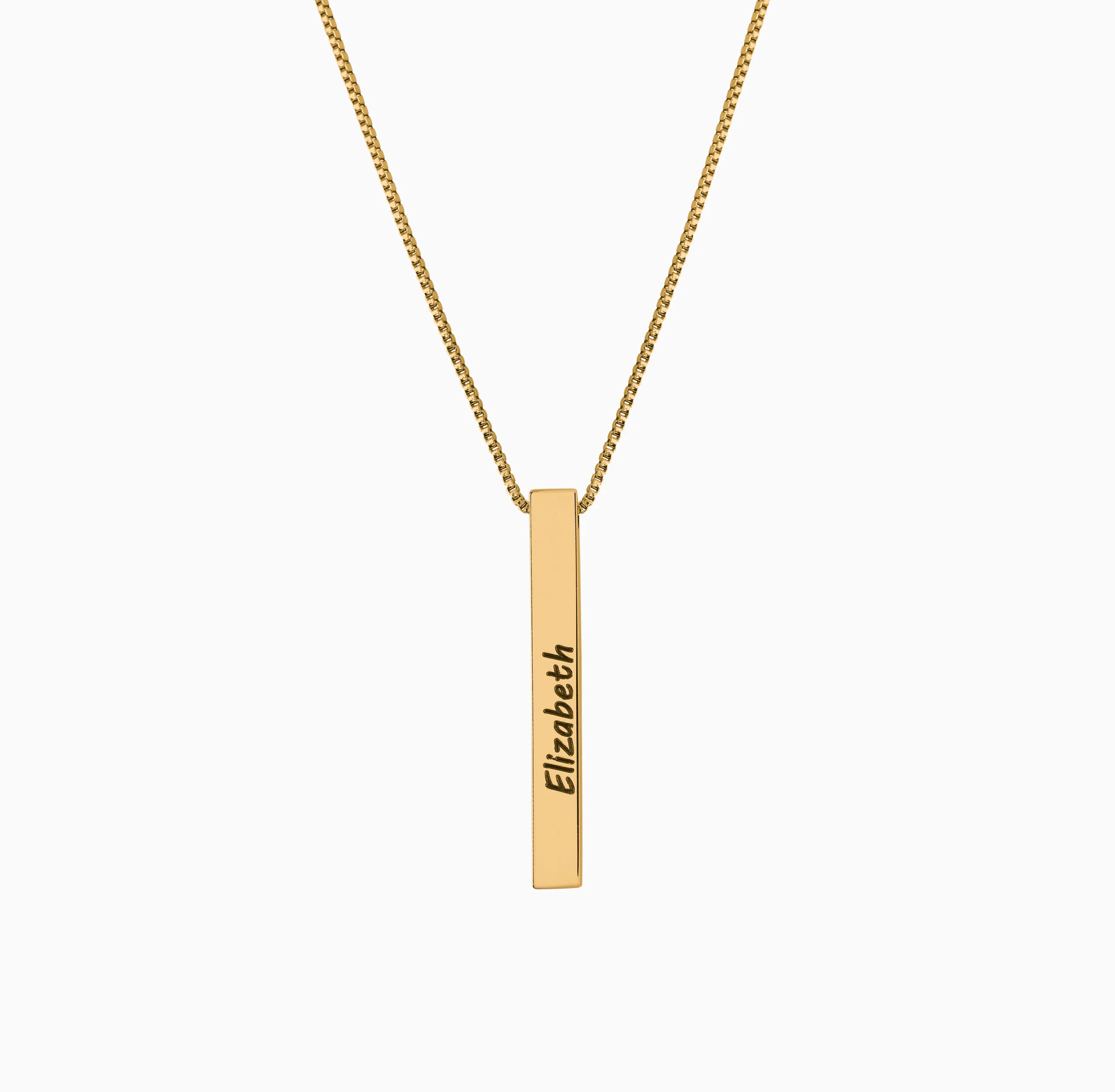 Muse Pillar Bar Necklace - Image 6