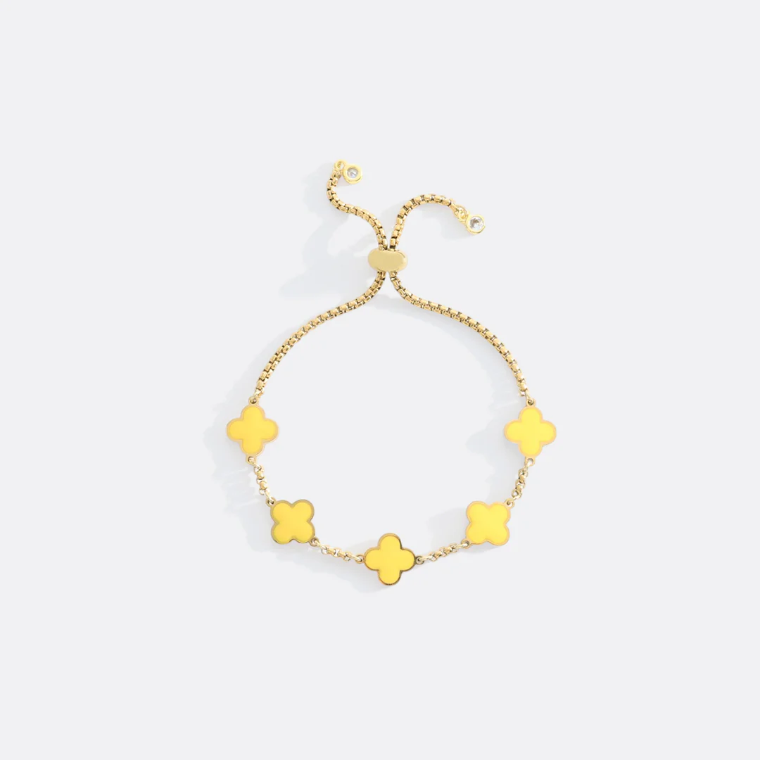 Clover Enamel Bracelet - Image 21