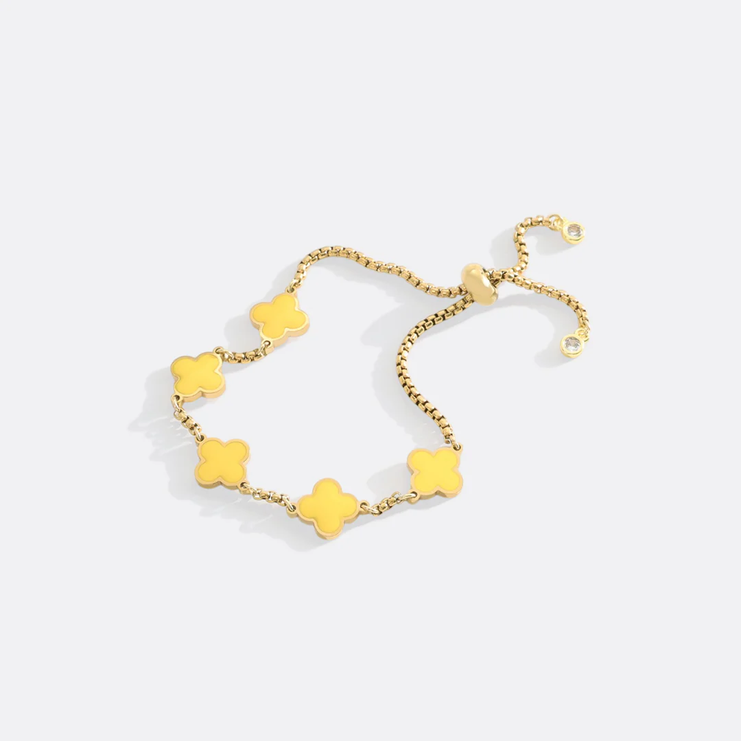Clover Enamel Bracelet - Image 24
