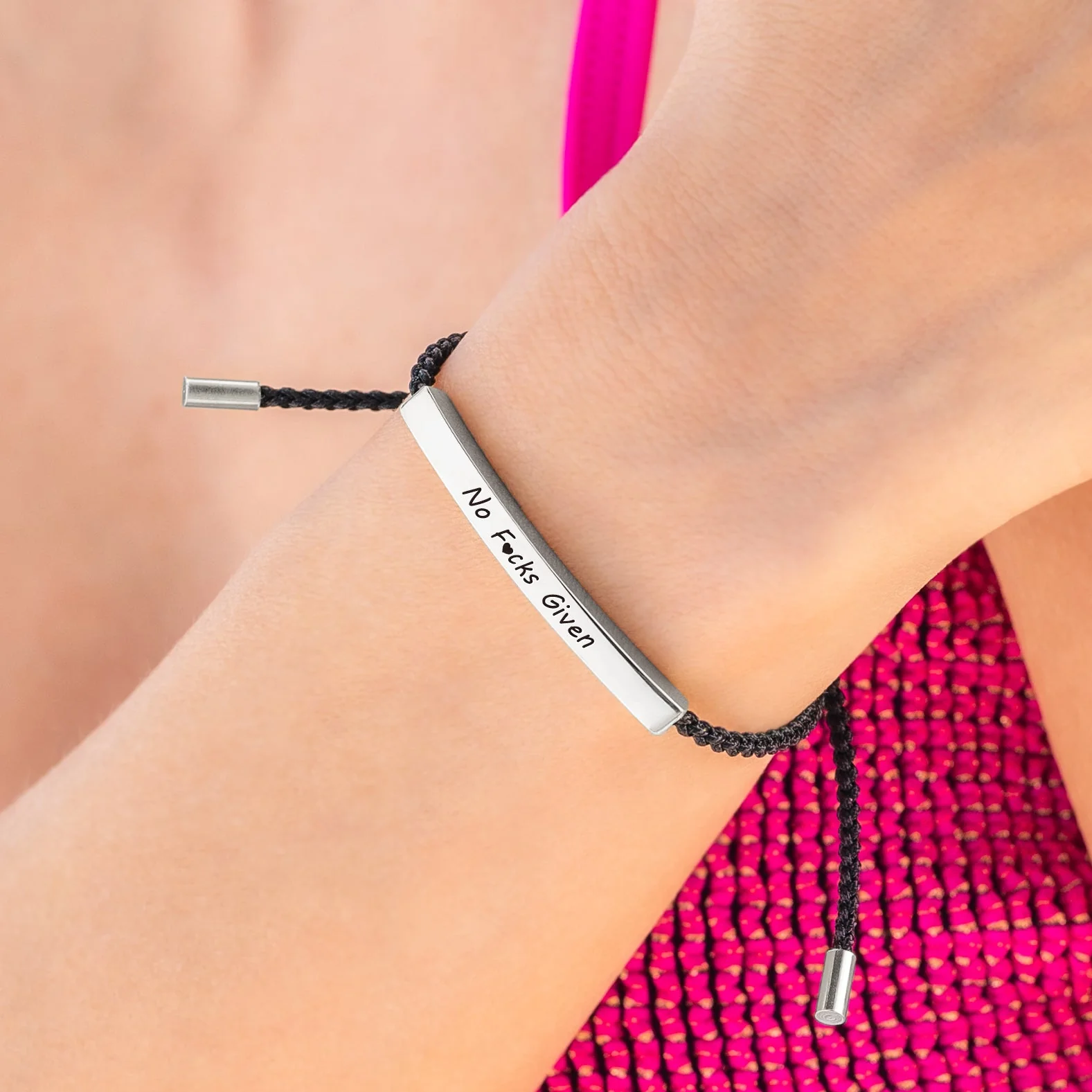 No F♥cks Given Inspire Bracelet - Image 3