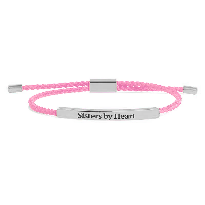 Not Sisters By Blood But Sisters By Heart Inspire Bracelet - Image 28