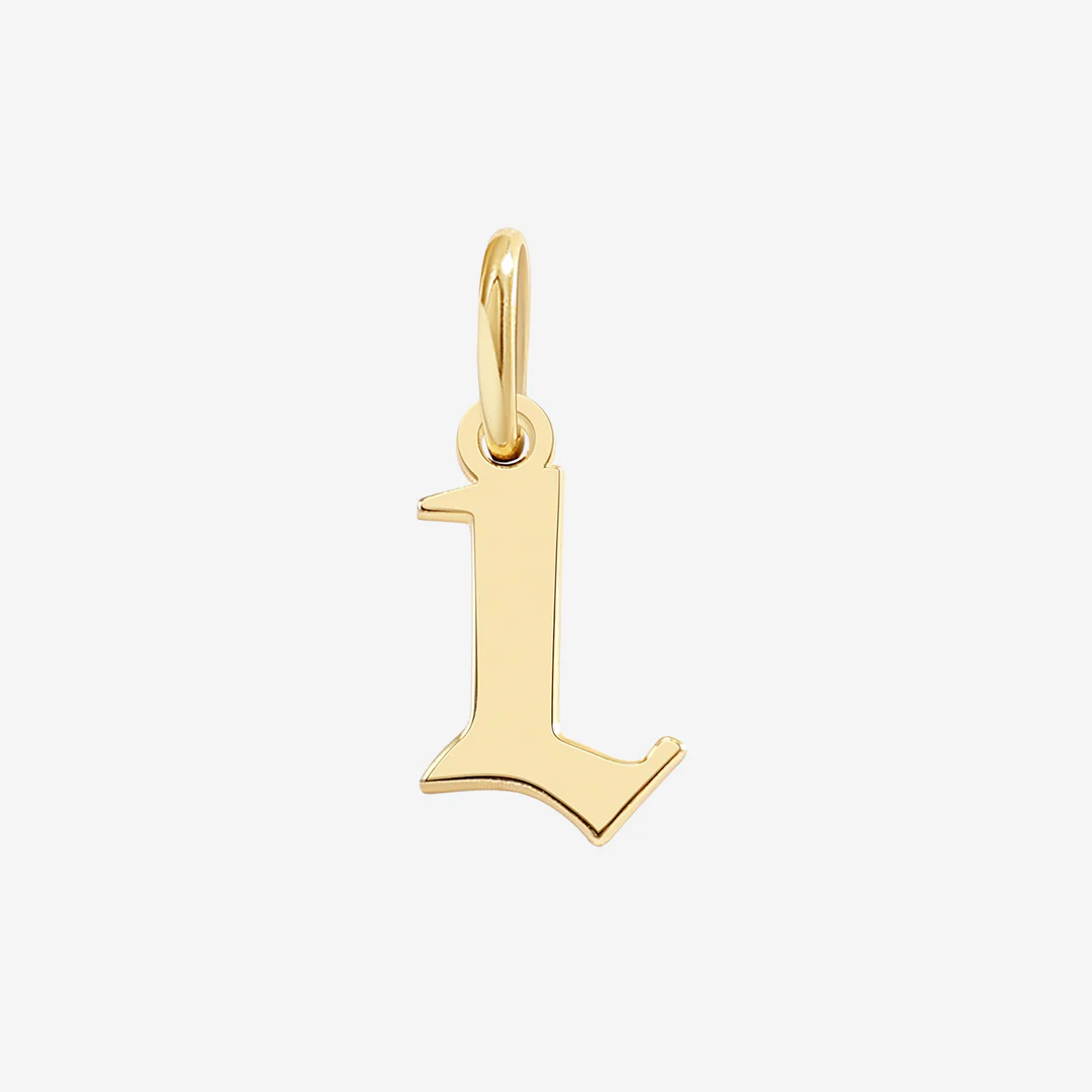 Old English Letter Charm - Image 18