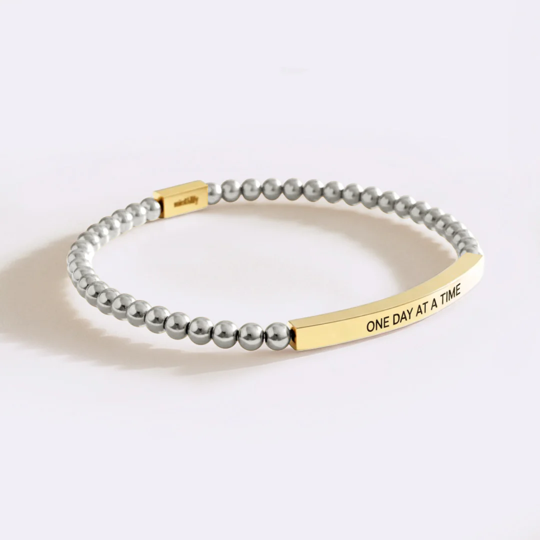 One Day At A Time Beaded Inspire Bracelet - Image 12