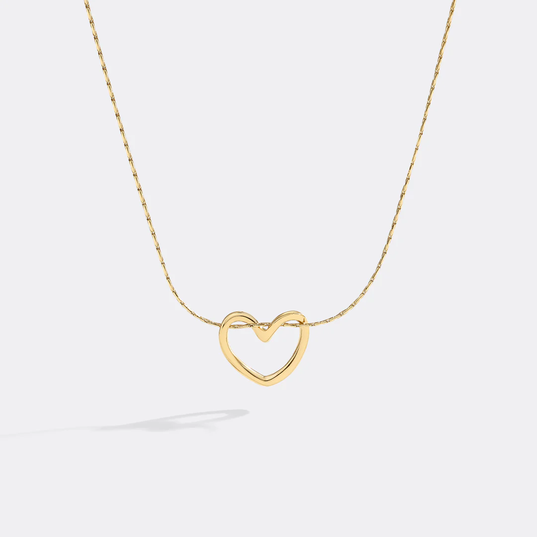 Open Heart Necklace - Image 5