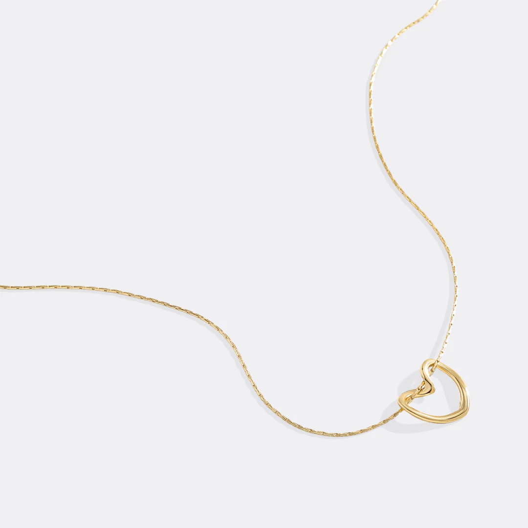 Open Heart Necklace - Image 6