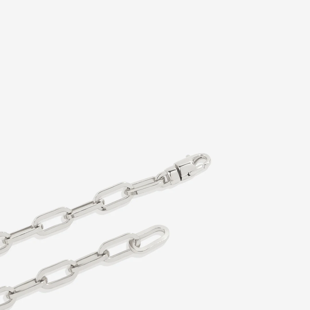 Open Link Paperclip Chain Bracelet - Image 23