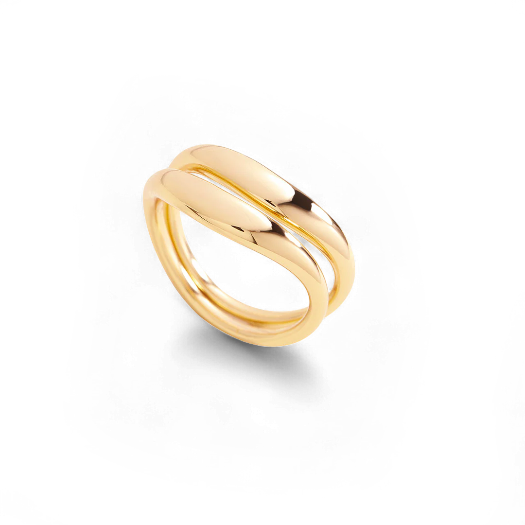 Organic Stacking Ring Set