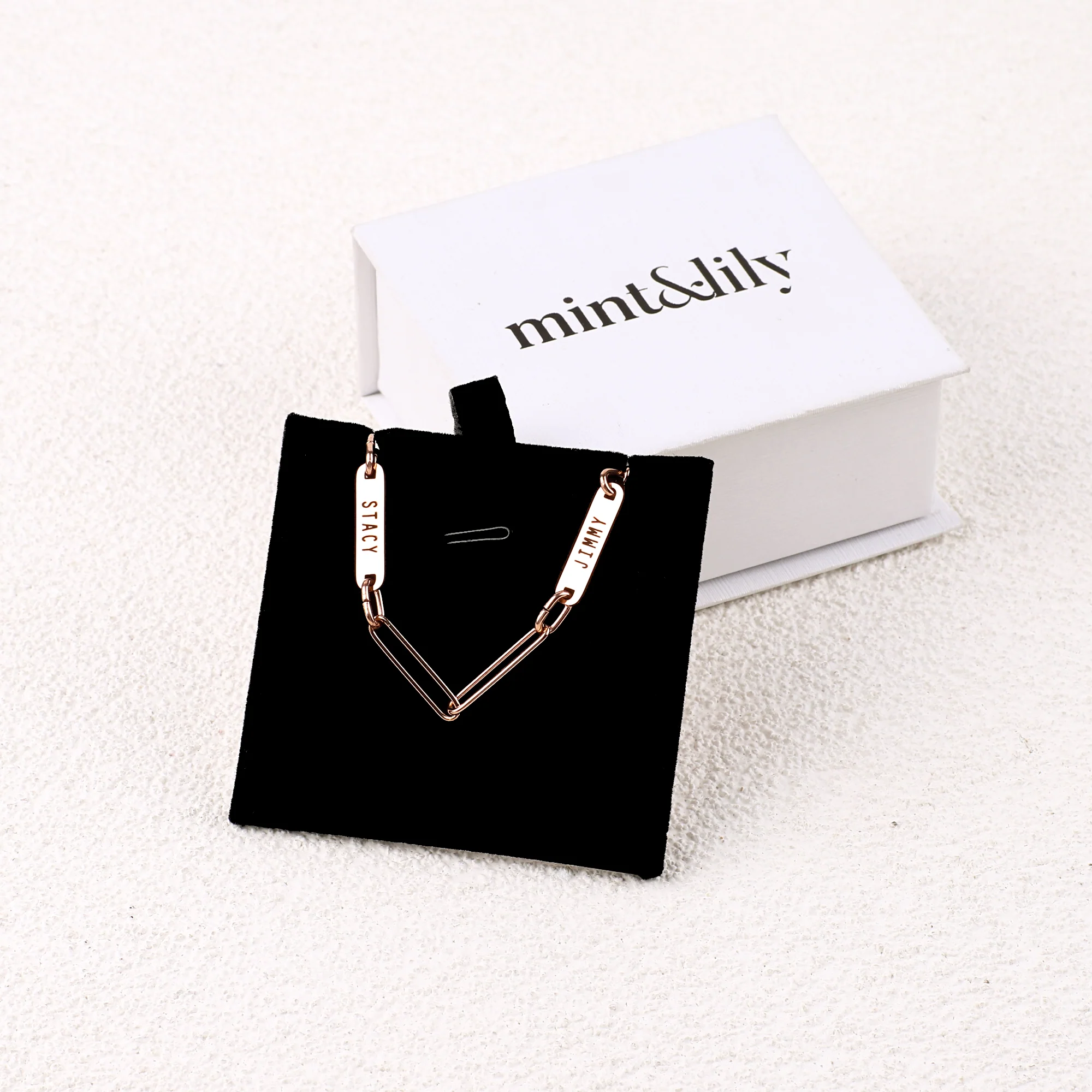 Personalized Paperclip Name Bracelet - Image 20