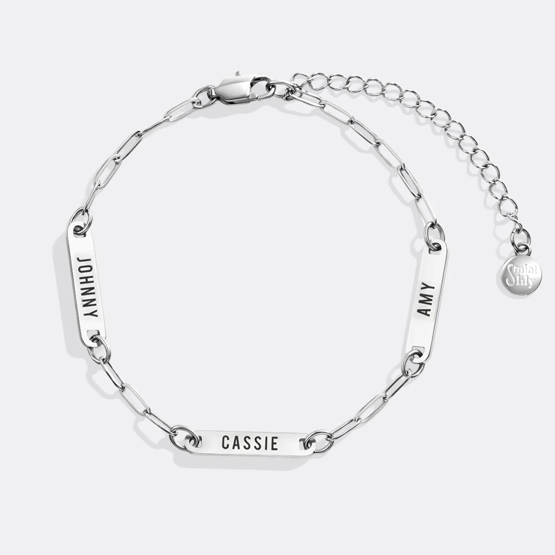 Personalized Paperclip Name Bracelet - Image 57
