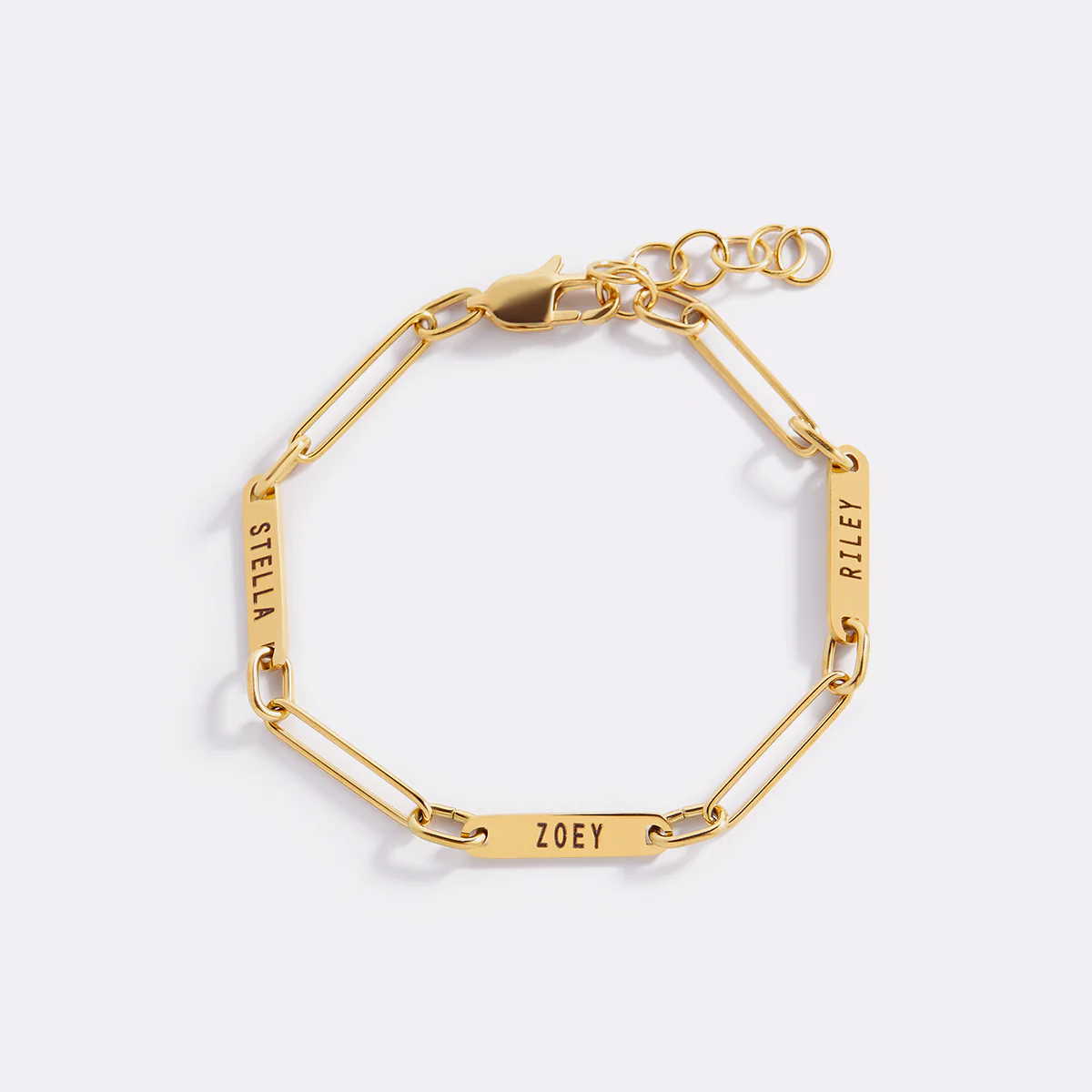Personalized Paperclip Name Bracelet - Image 6