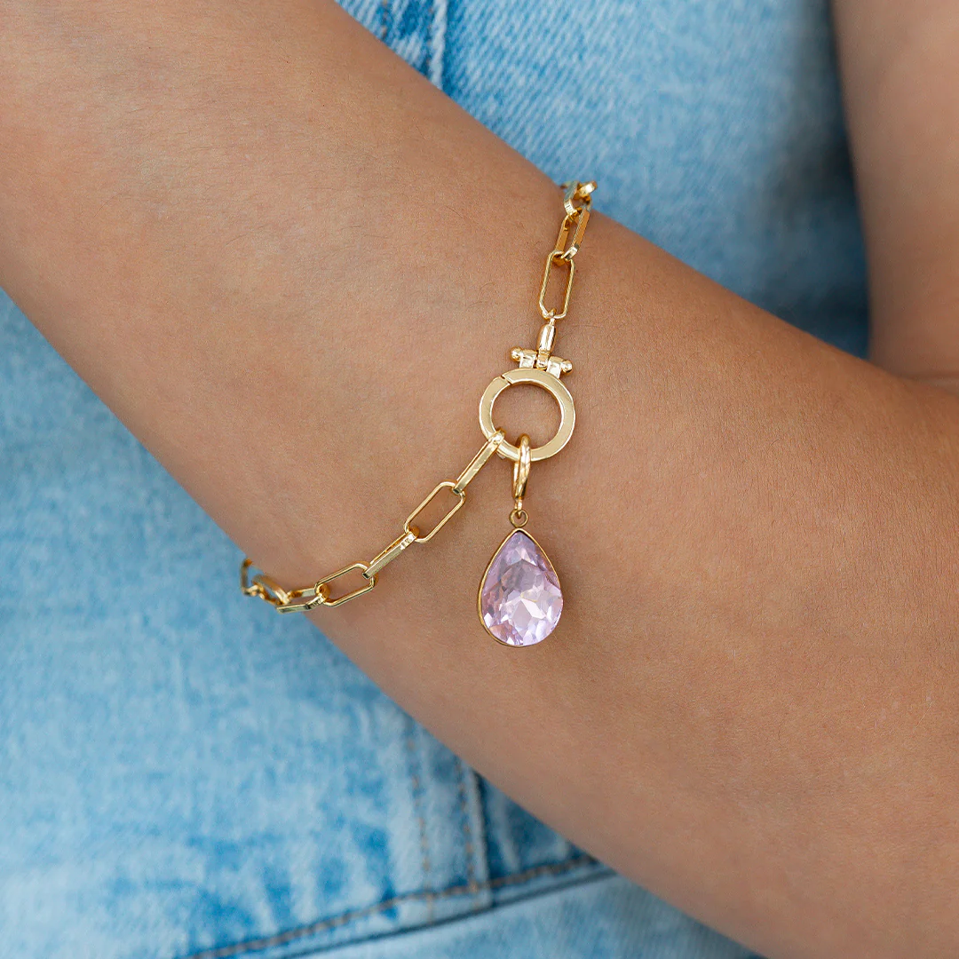 Teardrop Birthstone Charm - Image 110