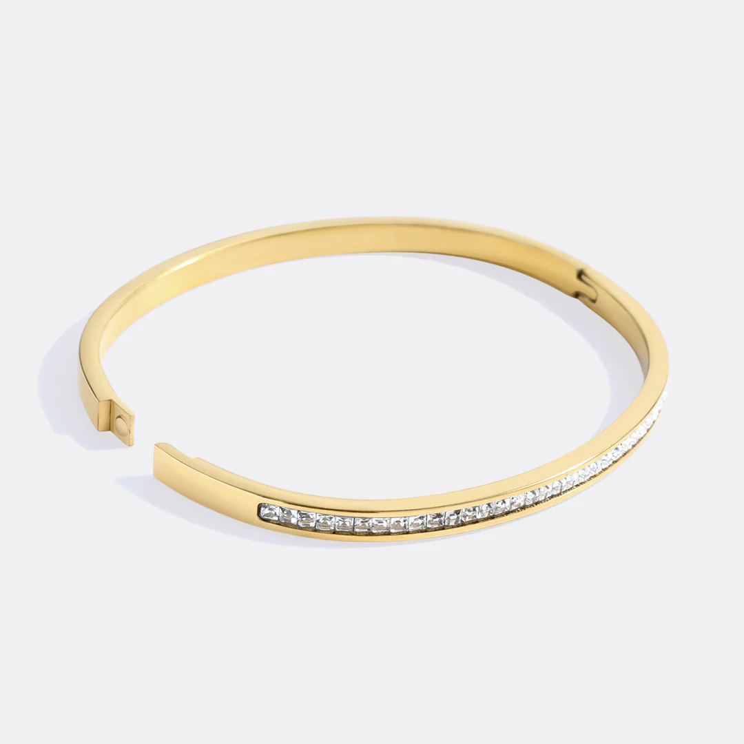 Pave Bangle Bracelet - Image 5