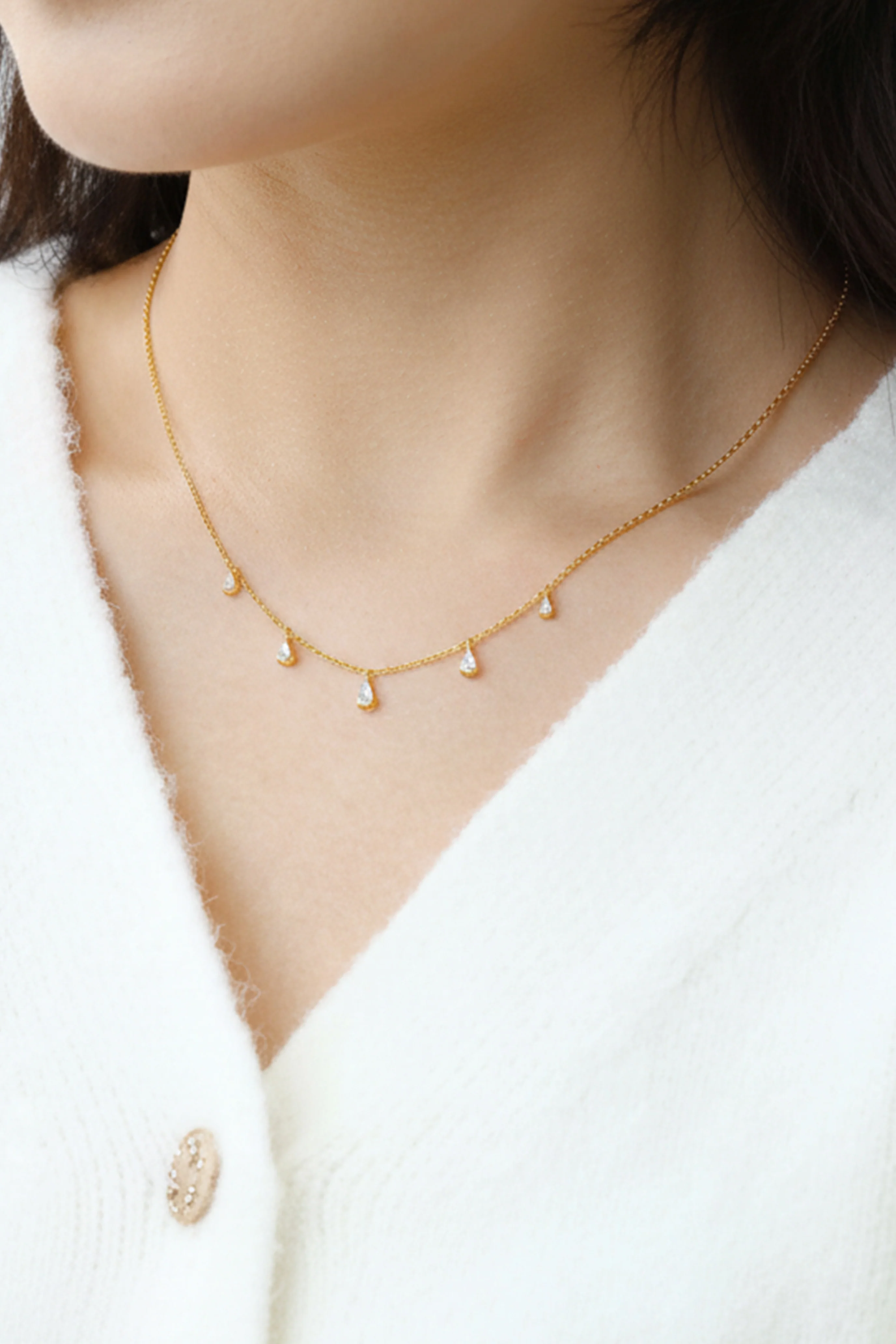Pear Shape Necklace - Image 7