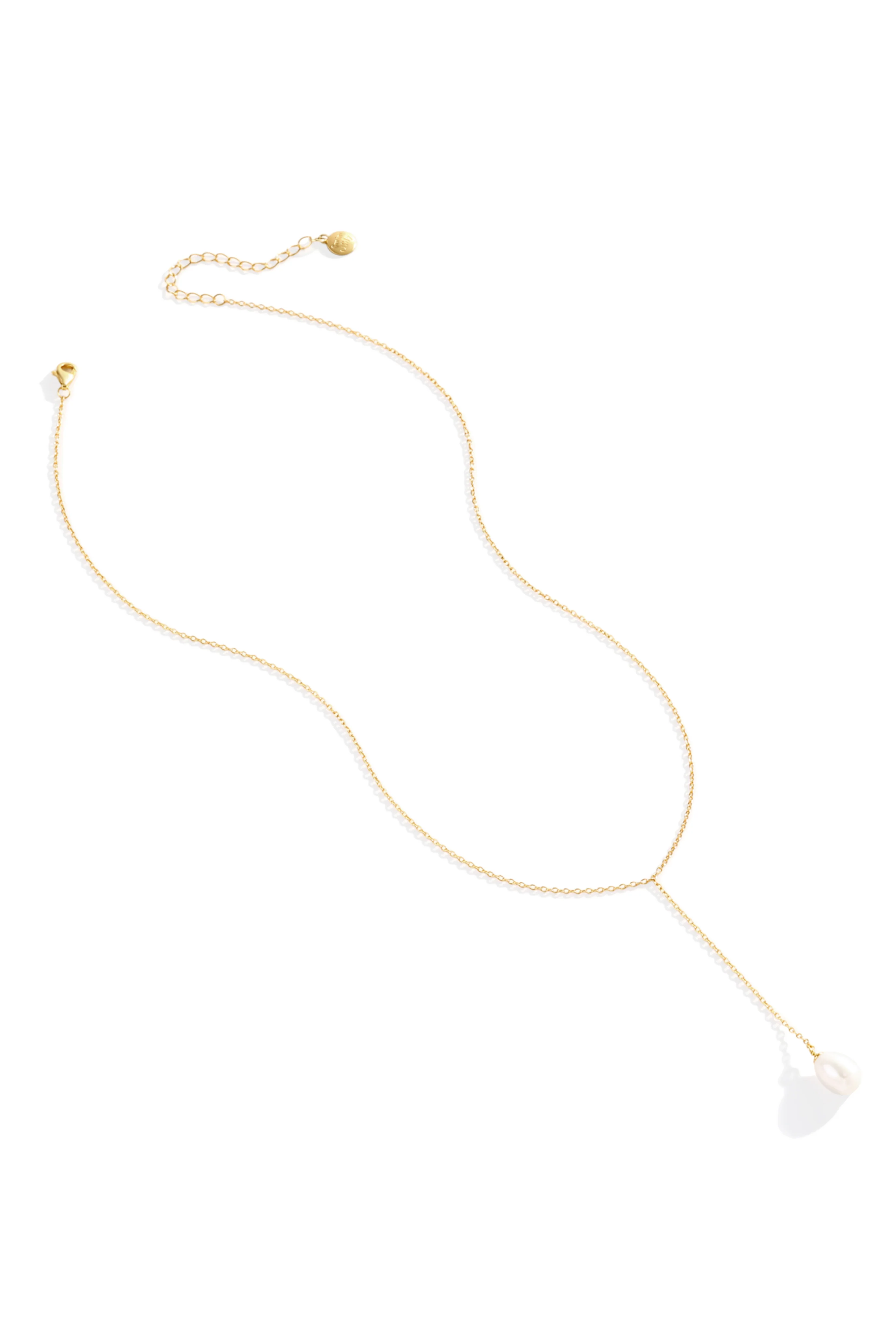 Pearl Lariat Necklace - Image 8