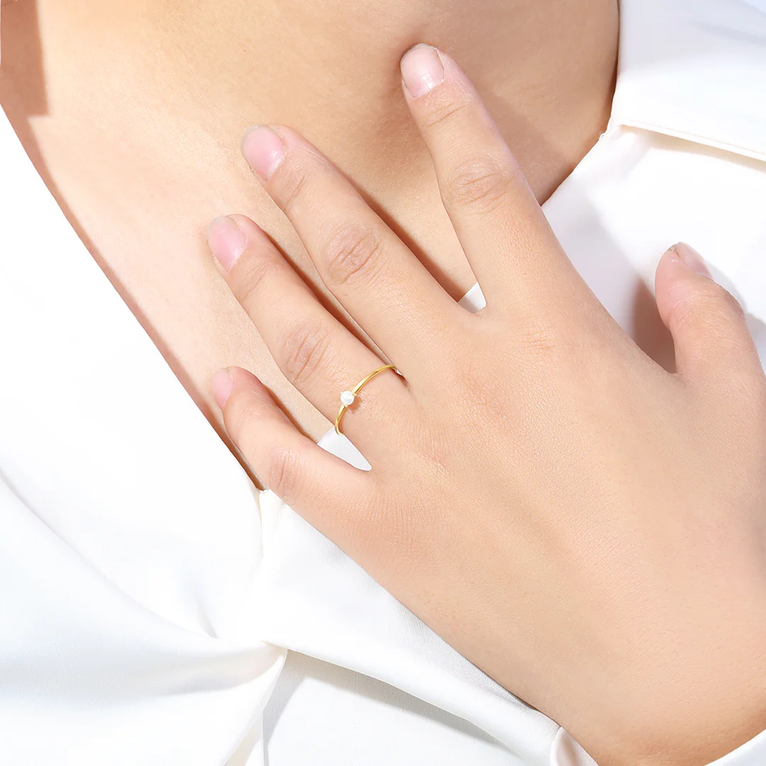 Pearl Stacking Ring - Image 3