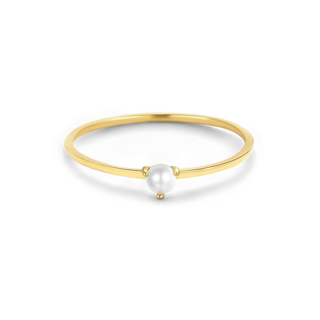 Pearl Stacking Ring - Image 7