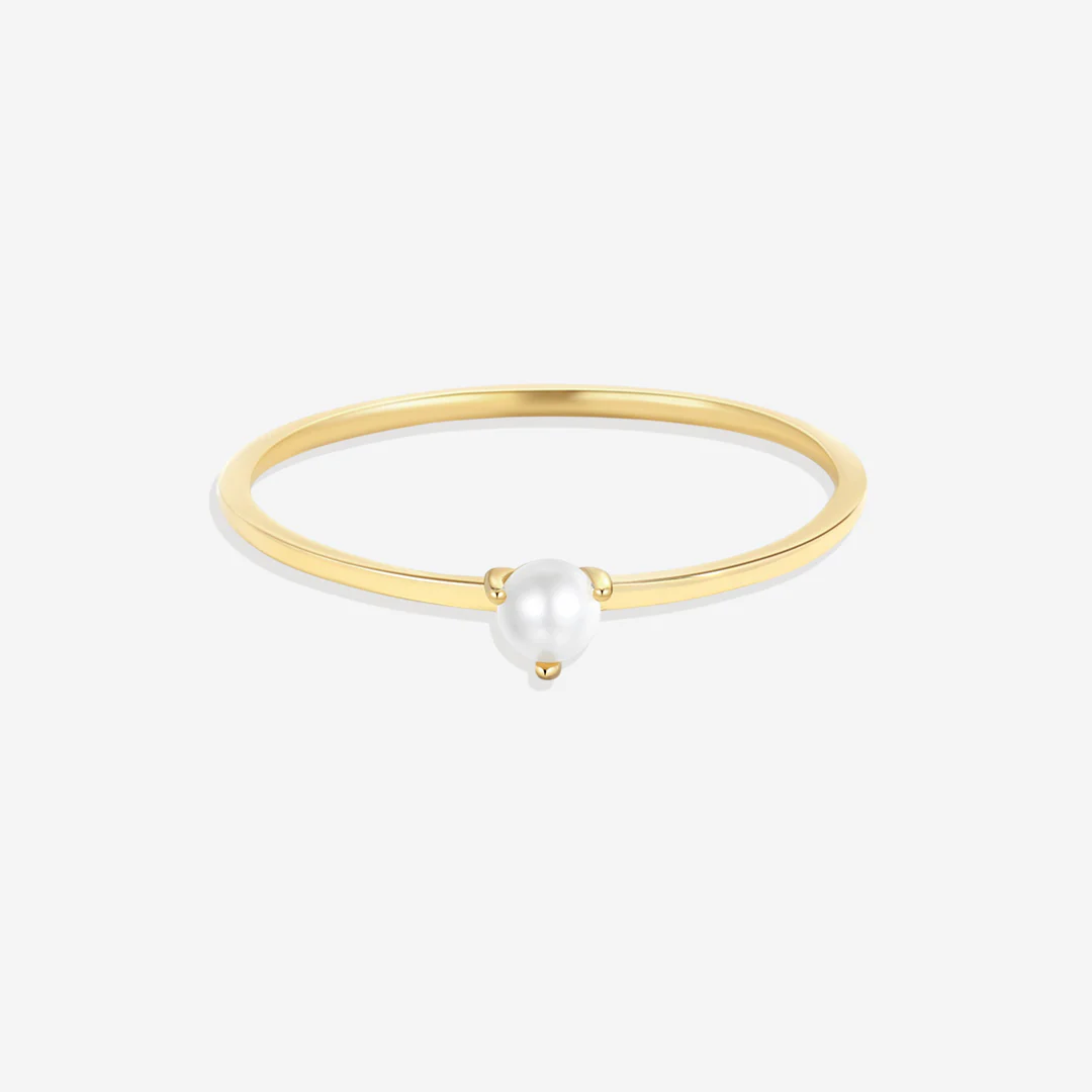 Pearl Stacking Ring - Image 8