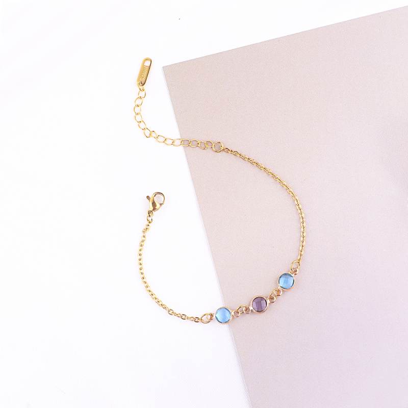 Personalized Birthstone Bracelet - Image 19